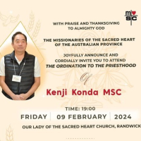Three weeks to go.  An invitation - Kenji Konda MSC