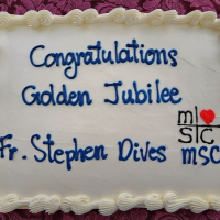 Congratulations Steve Dives, Golden Jubilee profession, 1974-2024