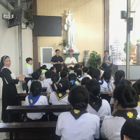 Abzalon in Vietnam, parish children, aspirants, laity