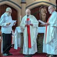 An event in Kensington Chapel.